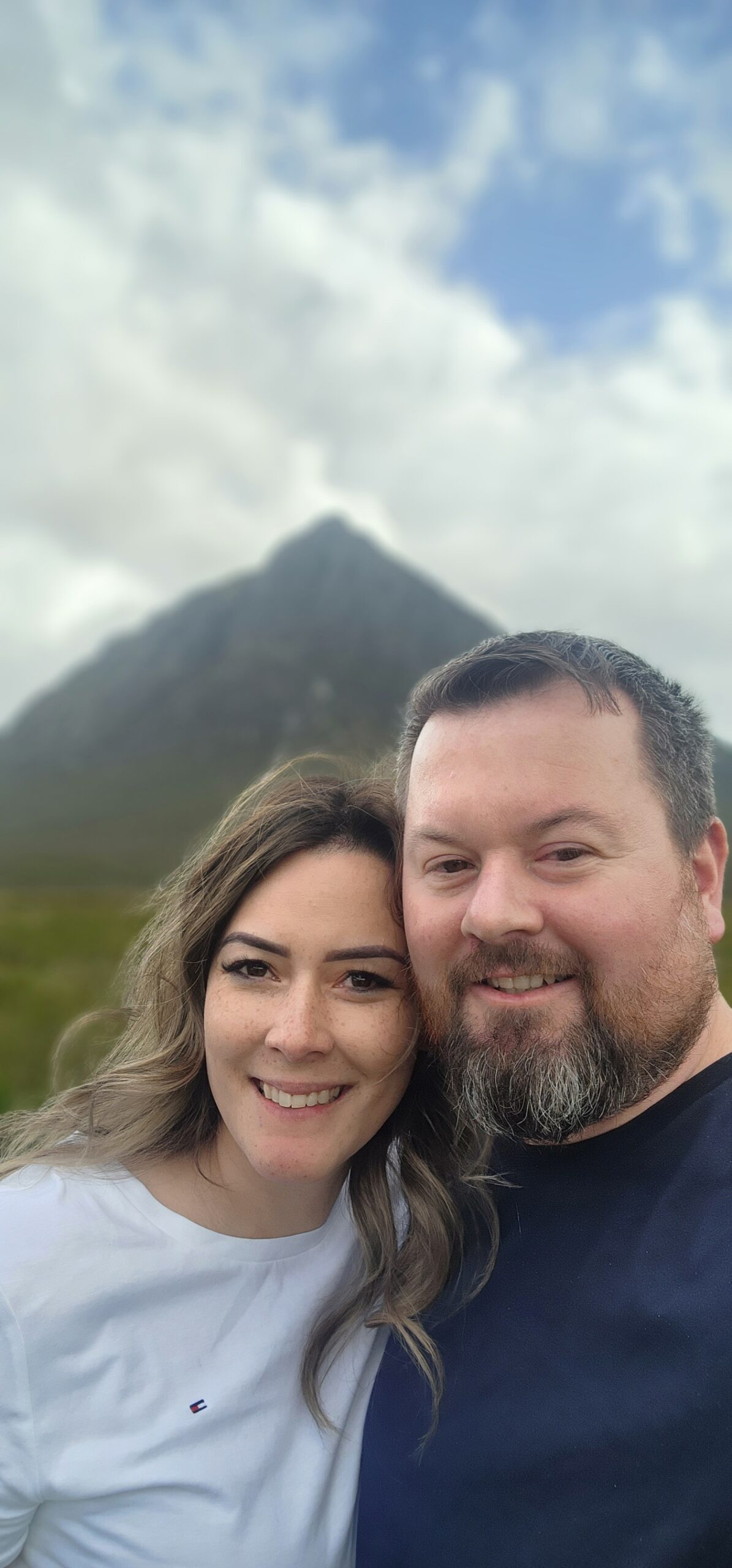 Dean and Erin in Glencoe, Scotland