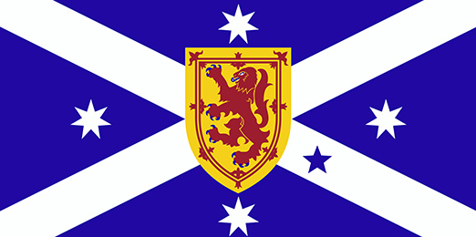 Scottish-Australian Flag