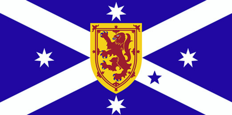 Scottish Australian Flag