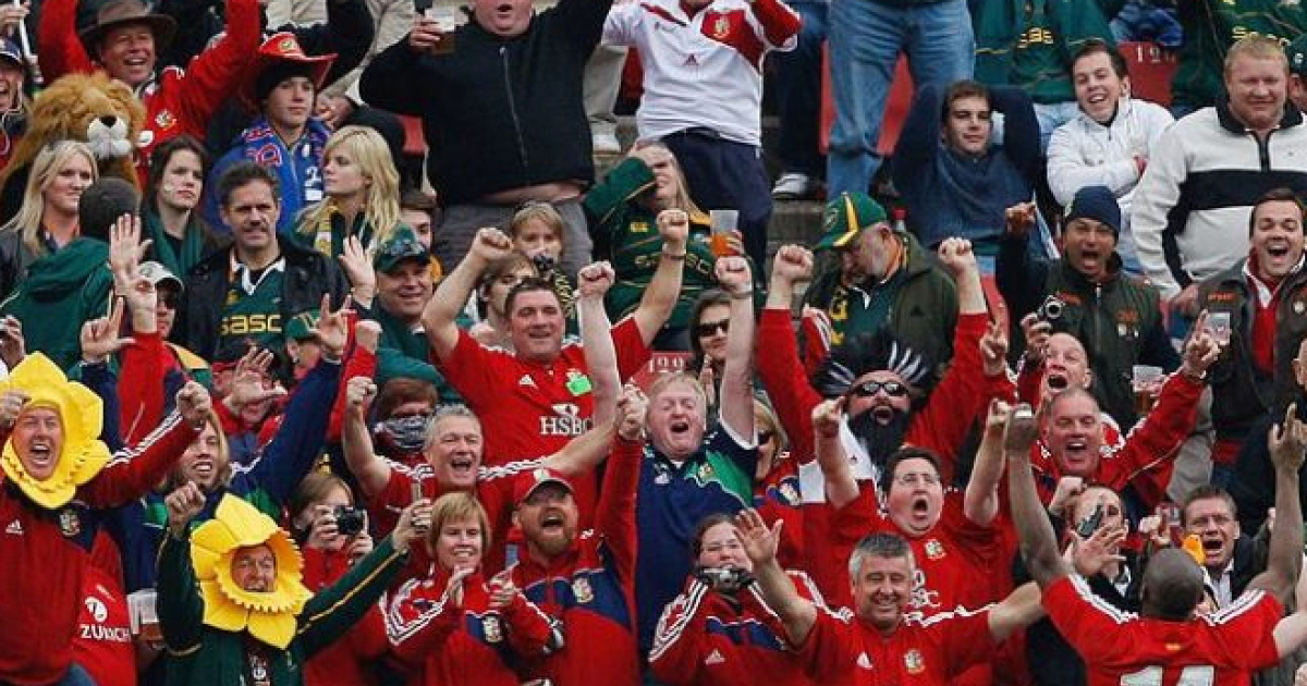 British and Irish Lions rugby team tour 2025 promotional image for Melbourne matches