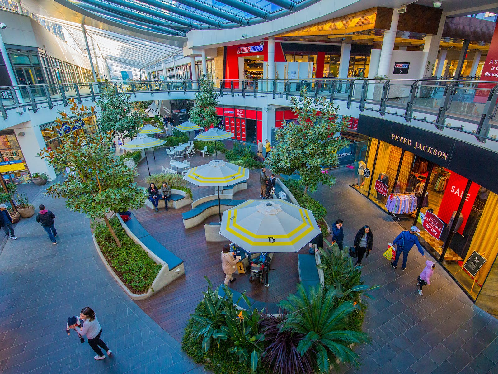 Shopping at The District Docklands