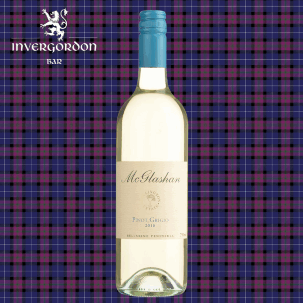 McGlashan Pinot Grigio bottle – crisp Geelong white wine