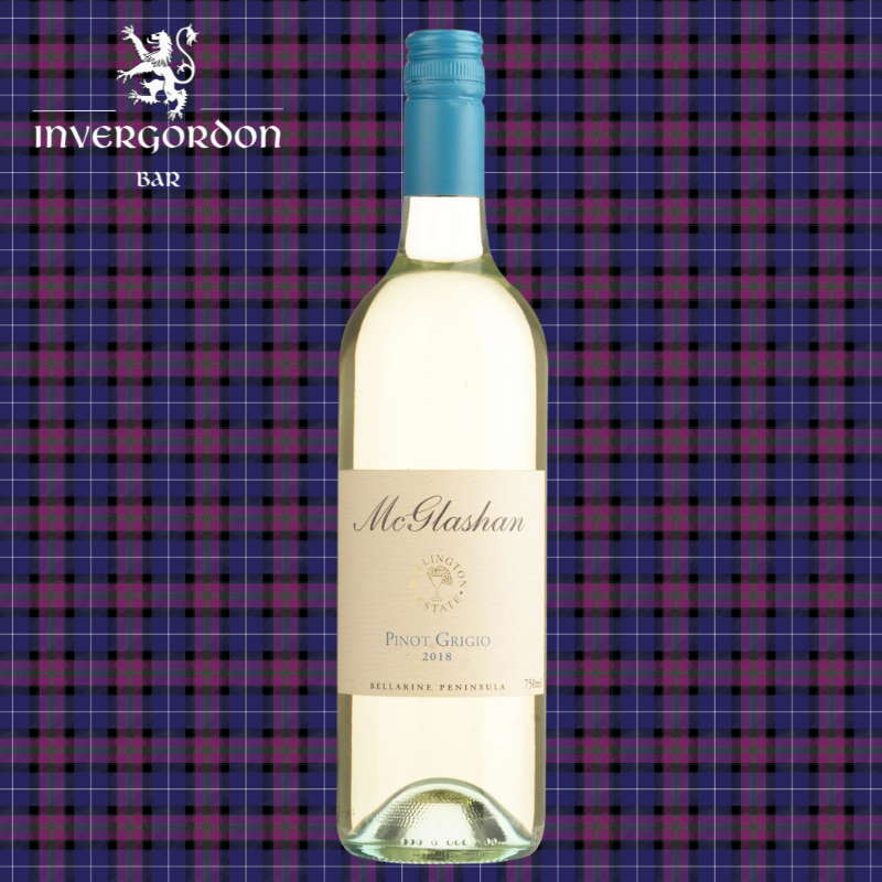 McGlashan Pinot Grigio bottle – crisp Geelong white wine