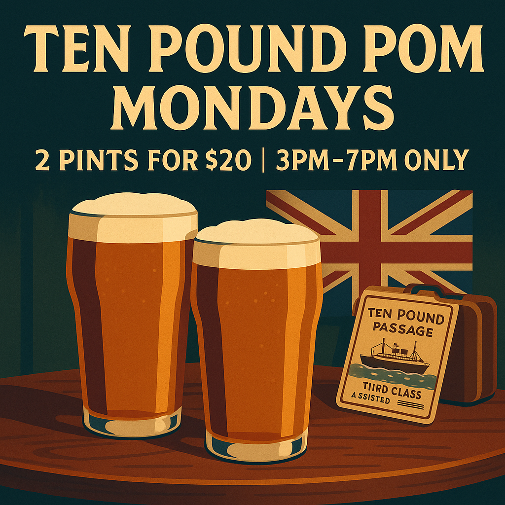Ten Pound Pom Mondays