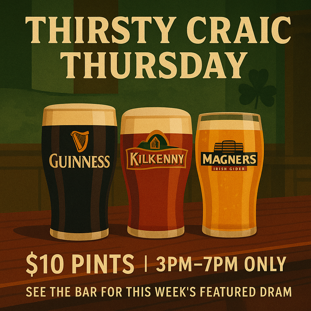 Thirsty Craic Thursday