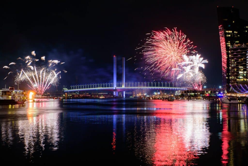 Docklands Fireworks Display