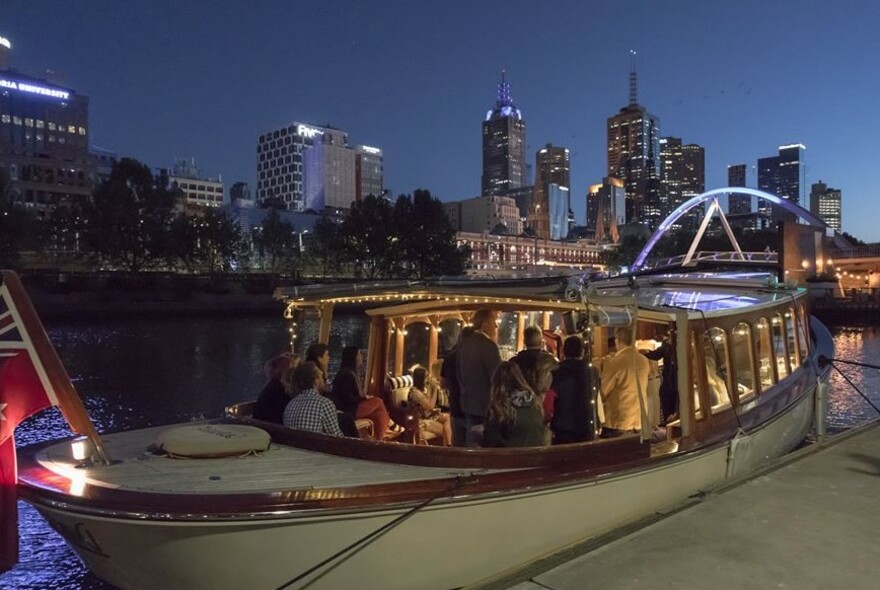 Melbourne Boat Hire - Birrarung Traditional Launch