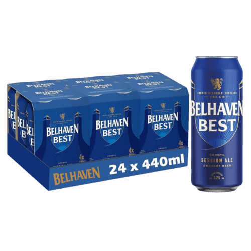 Belhaven Best – Case of 24 x 440ml Cans