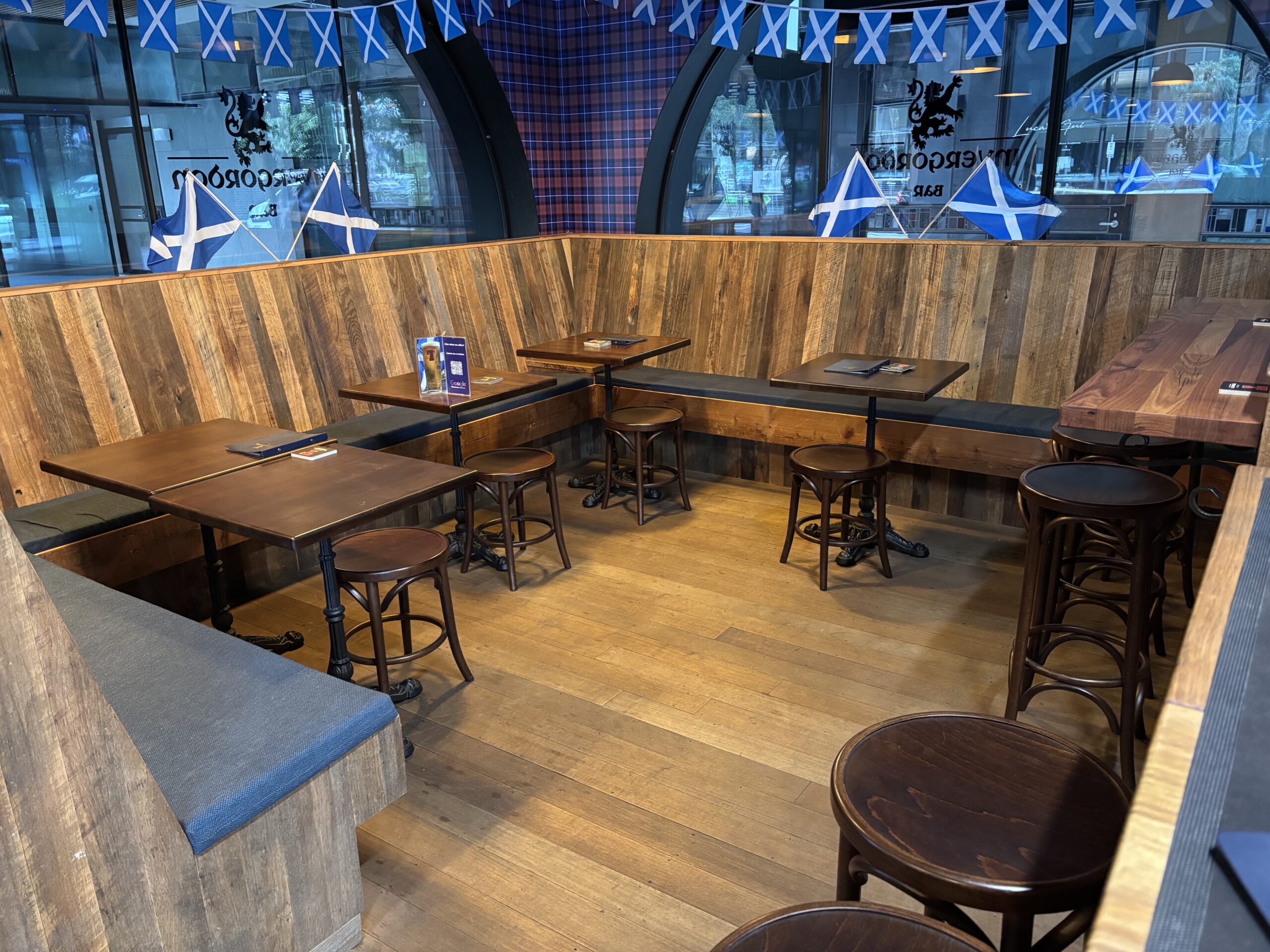 Invergordon Bar Docklands function venue interior section 1
