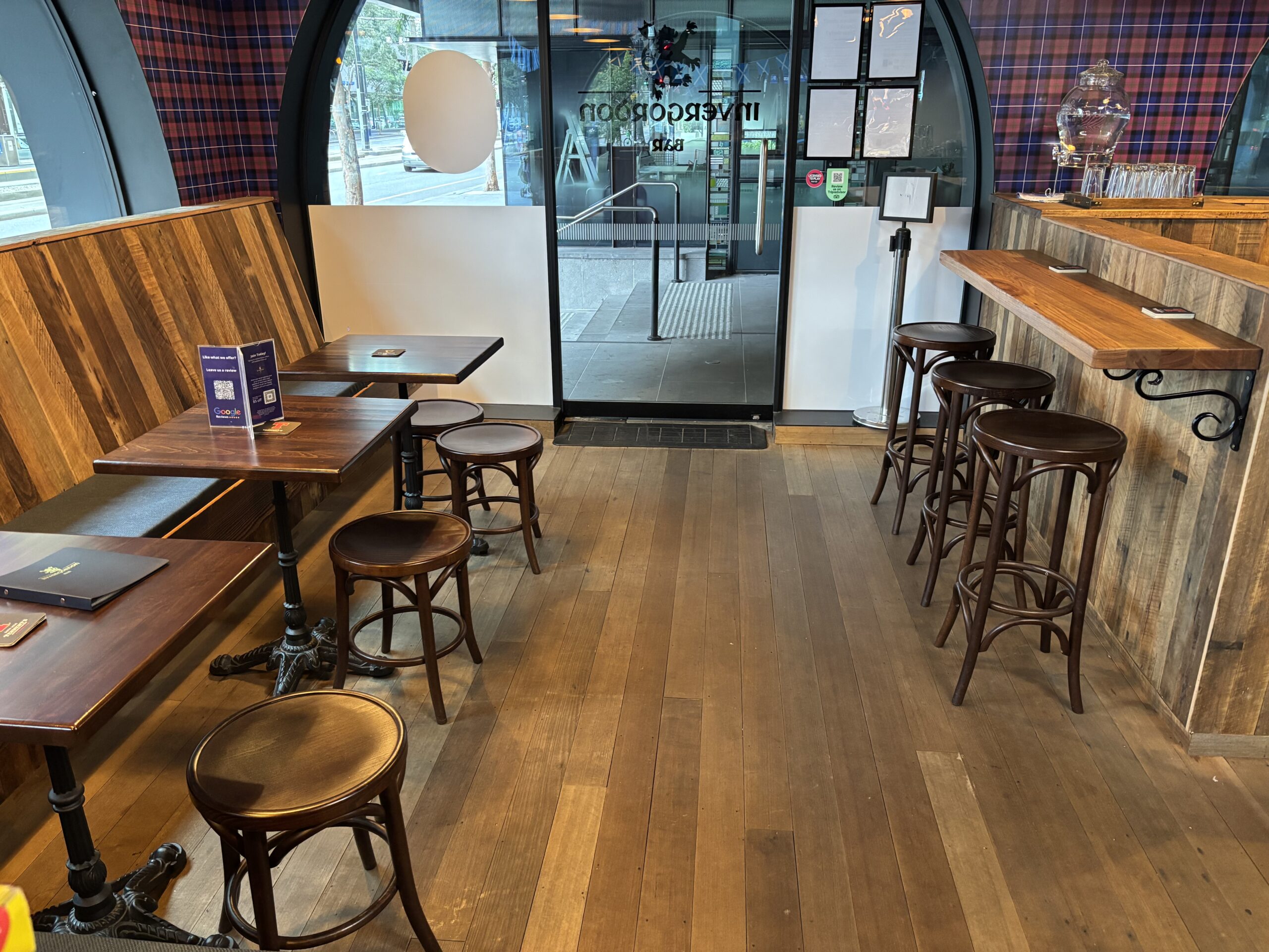 Invergordon Bar Docklands function venue interior section 2