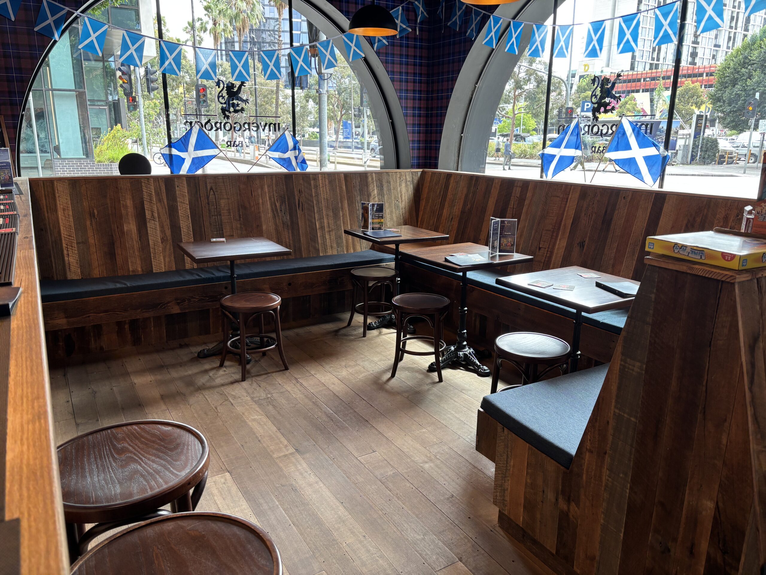 Invergordon Bar Docklands function venue interior section 3